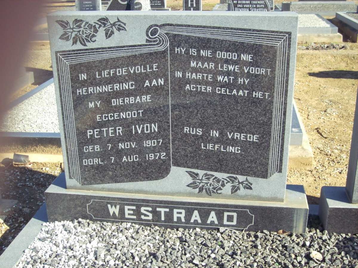 WESTRAAD Peter Ivon 1907-1972
