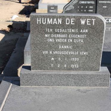 WET Human, de 1920-1993