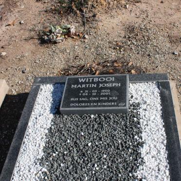 WITBOOI Martin Joseph 1950-2001