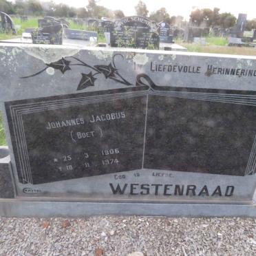 WESTENRAAD Johannes Jacobus 1906-1974