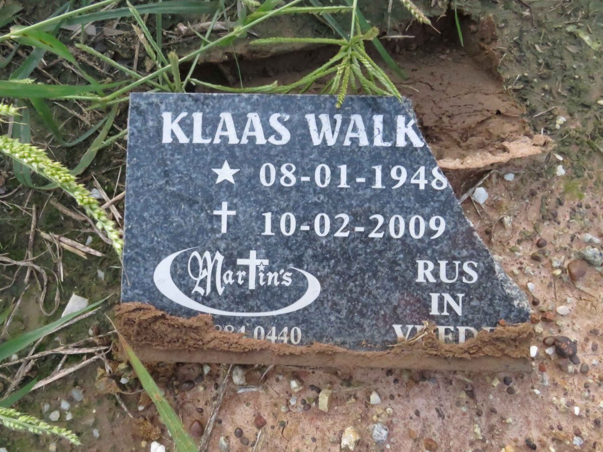 WALK? Klaas 1948-2009
