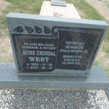 WEST Audie Urundal 1960-2005