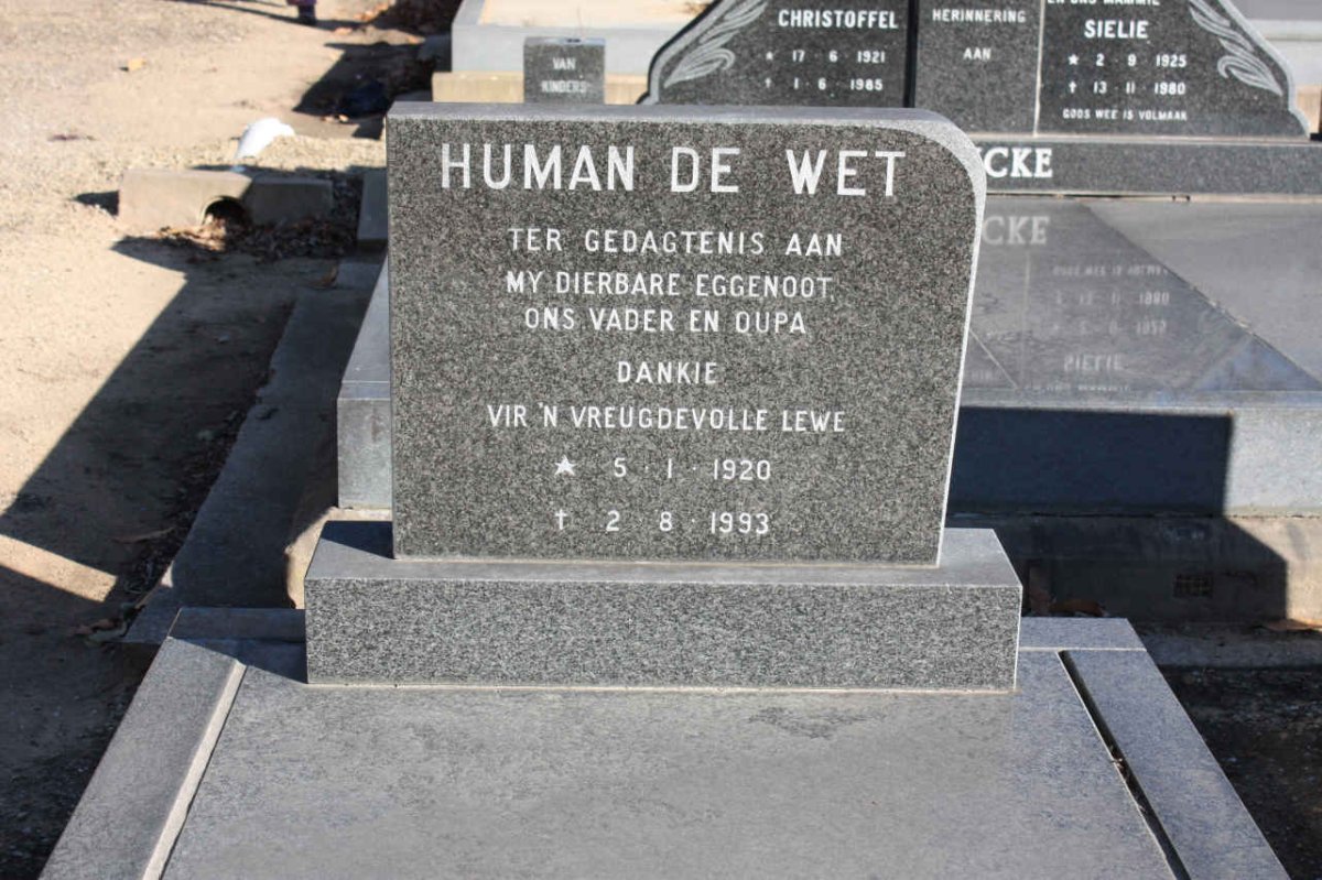 WET Human, de 1920-1993