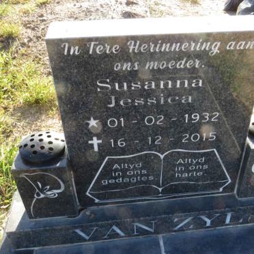 ZYL Susanna Jessica, van 1932-2015