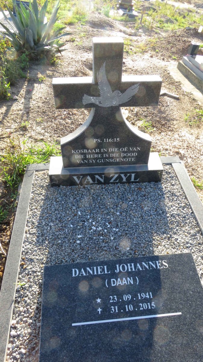 ZYL Daniel Johannes, van 1941-2015