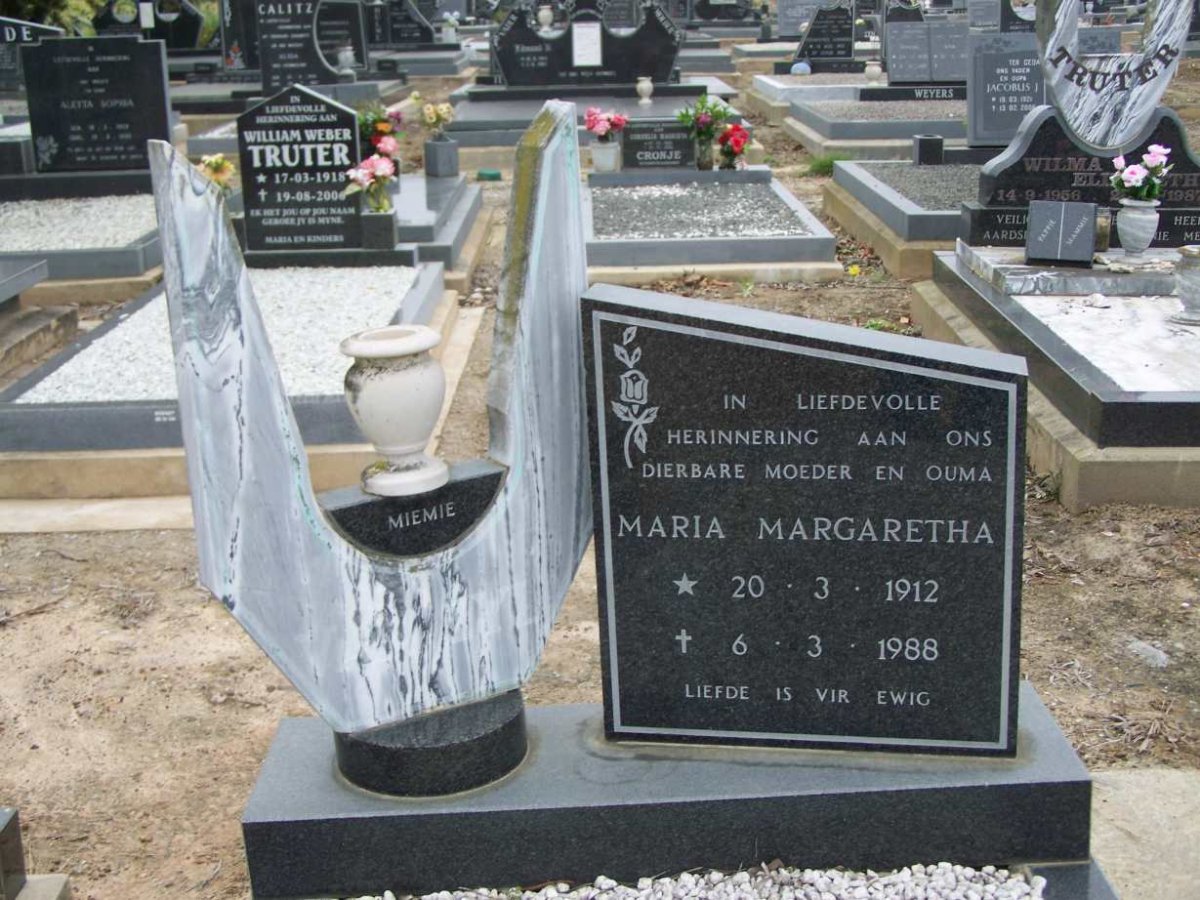 ZYL Maria Margaretha, van 1912-1988