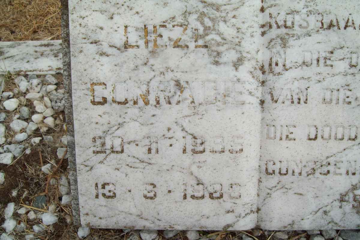 CONRADIE Liezl 1985-1988