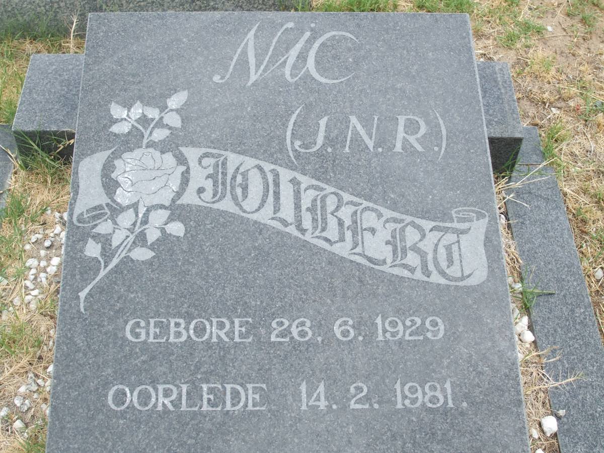 JOUBERT J.N.R. 1929-1981