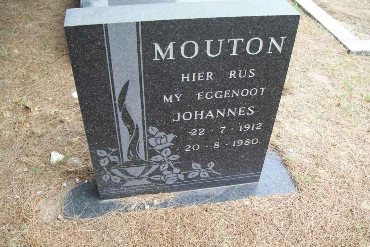MOUTON Johannes 1912-1980