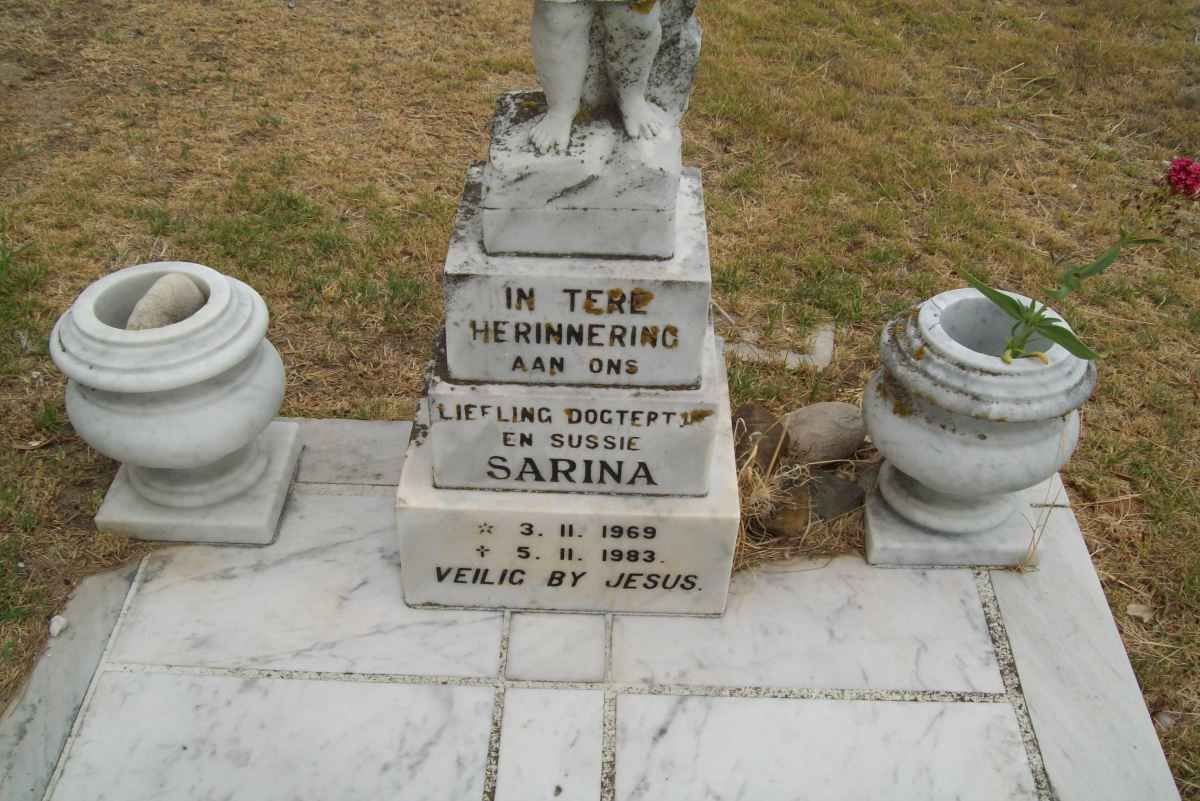 RENSBURG Sarina, Janse van 1969-1983