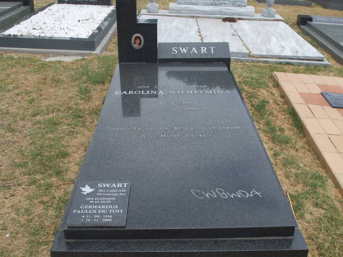 SWART Carolina Wilhelmina 1969-1992