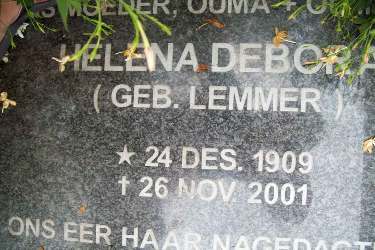 WIID Helena Debora nee LEMMER 1909-2001