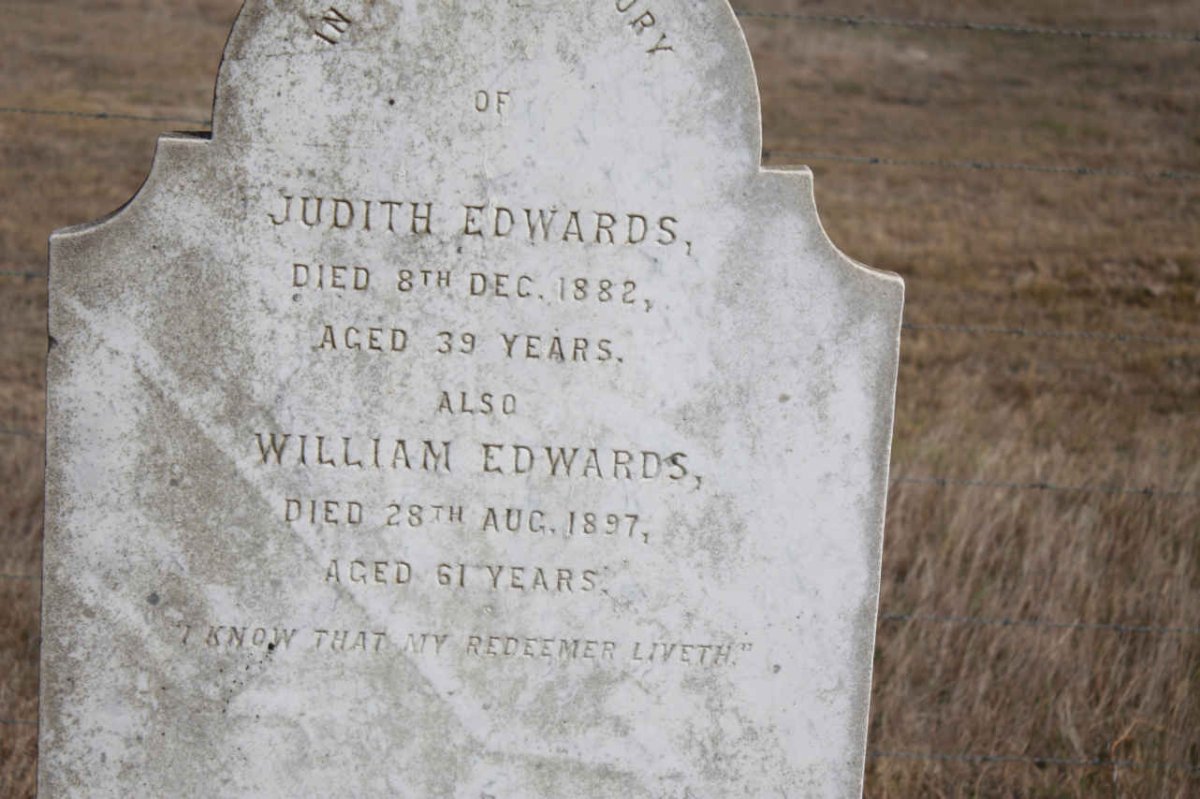 EDWARDS William -1897 &amp; Judith -1882