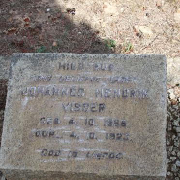 VISSER Johannes Hendrik 1886-1923