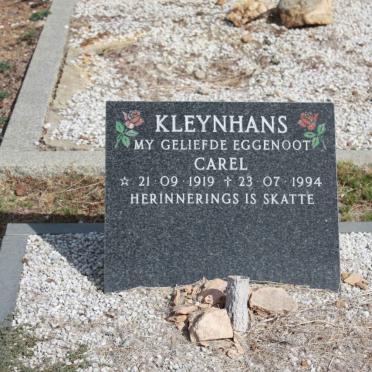 KLEYNHANS Carel 1919-1994