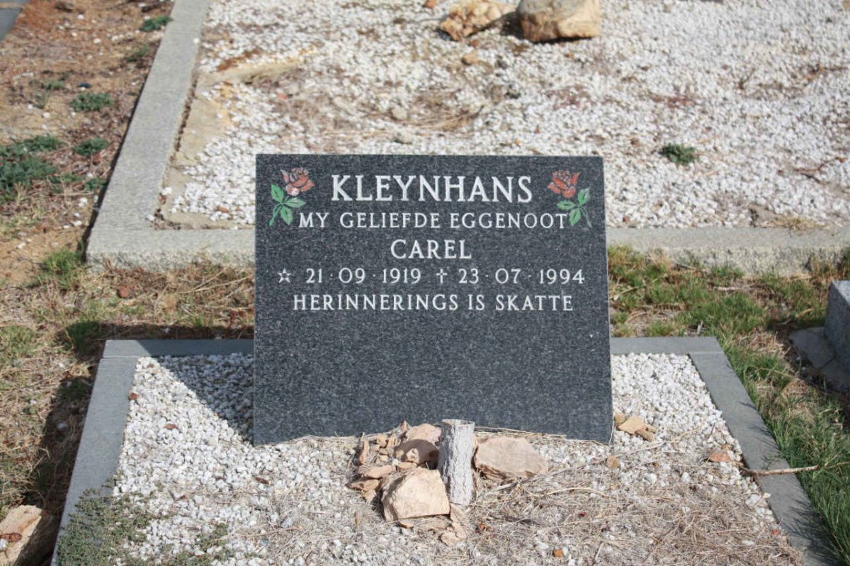 KLEYNHANS Carel 1919-1994