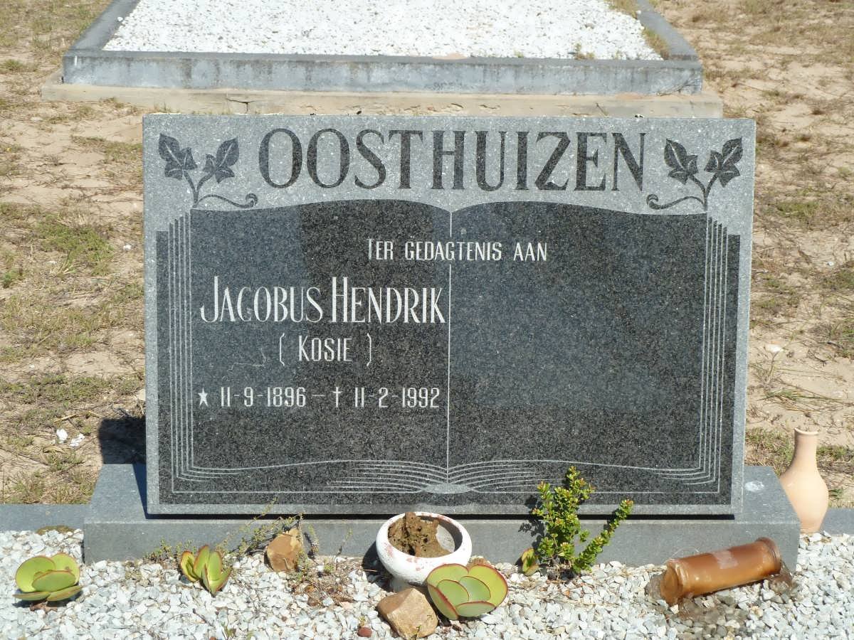 OOSTHUIZEN Jacobus Hendrik 1896-1992