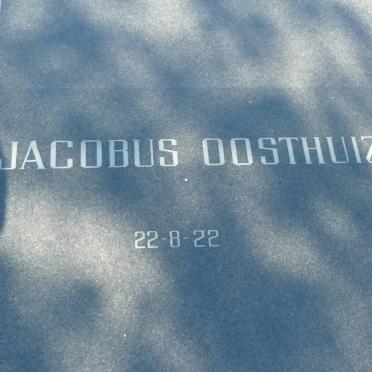OOSTHUIZEN Jacobus 1922-