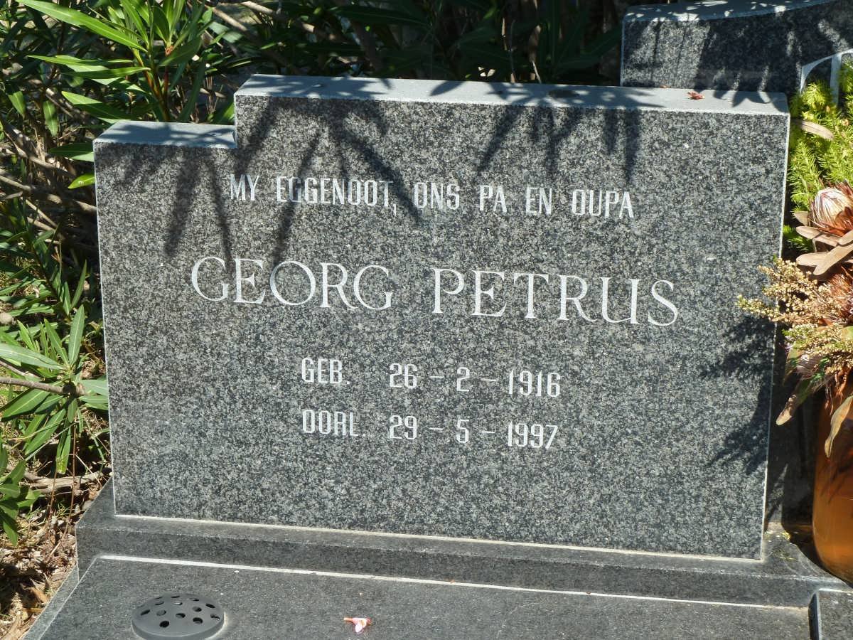 THERON Georg Petrus 1916-1997