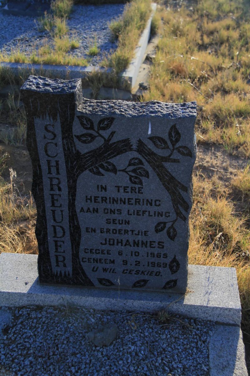 SCHREUDER Johannes 1965-1969