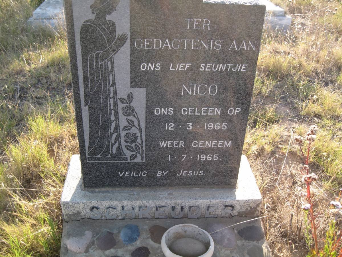 SCHREUDER Nico 1965-1965