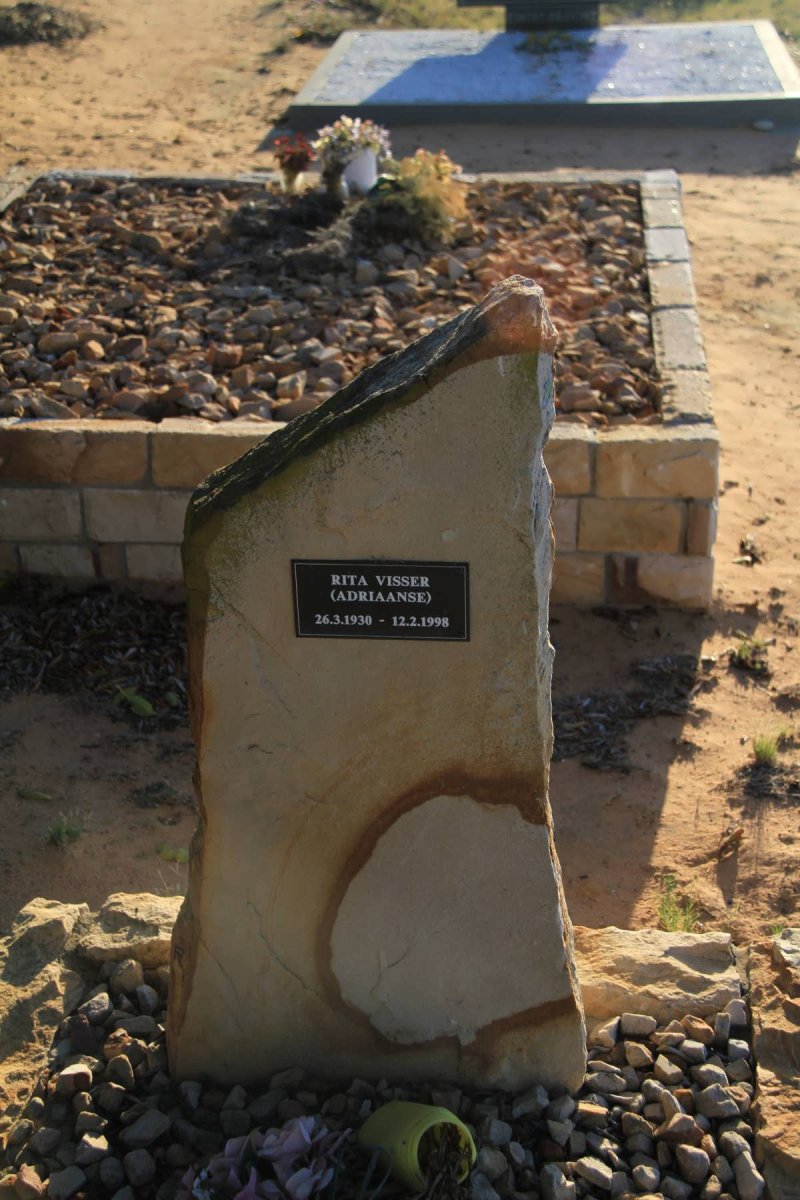 VISSER Rita nee ADRIAANSE 1930-1998