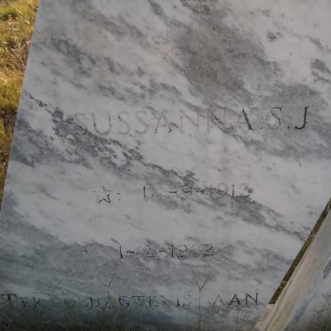 VERMEULEN Susanna S.J. 1913-1982