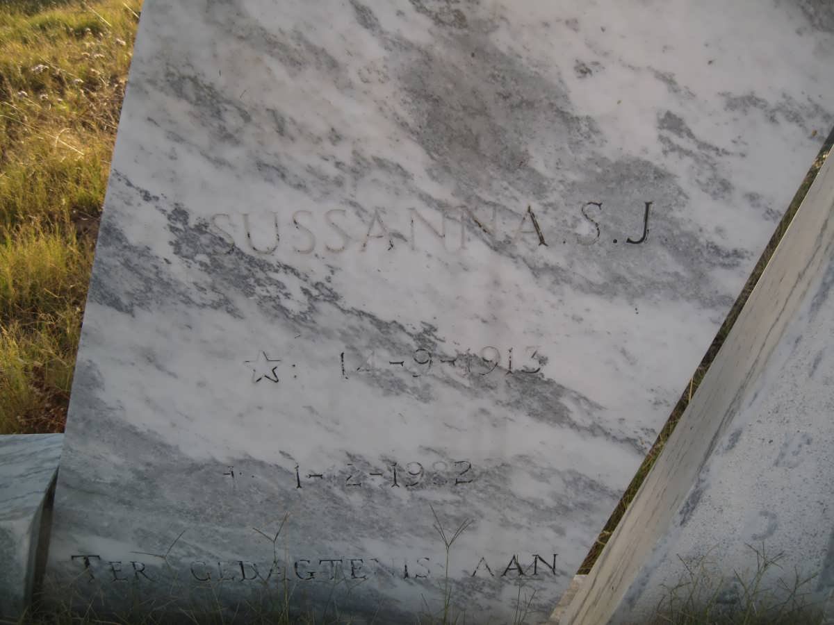VERMEULEN Susanna S.J. 1913-1982