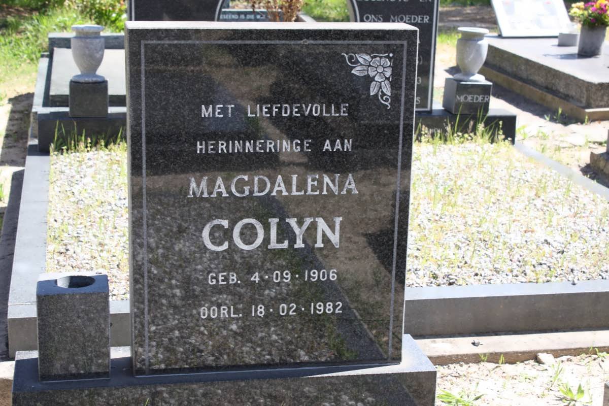 COLYN Magdalena 1906-1982