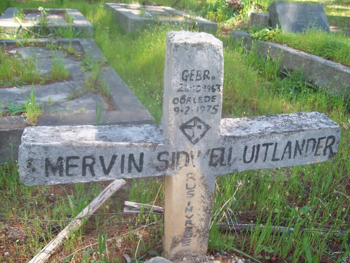 UITLANDER Mervin Sidwell 1963-1975