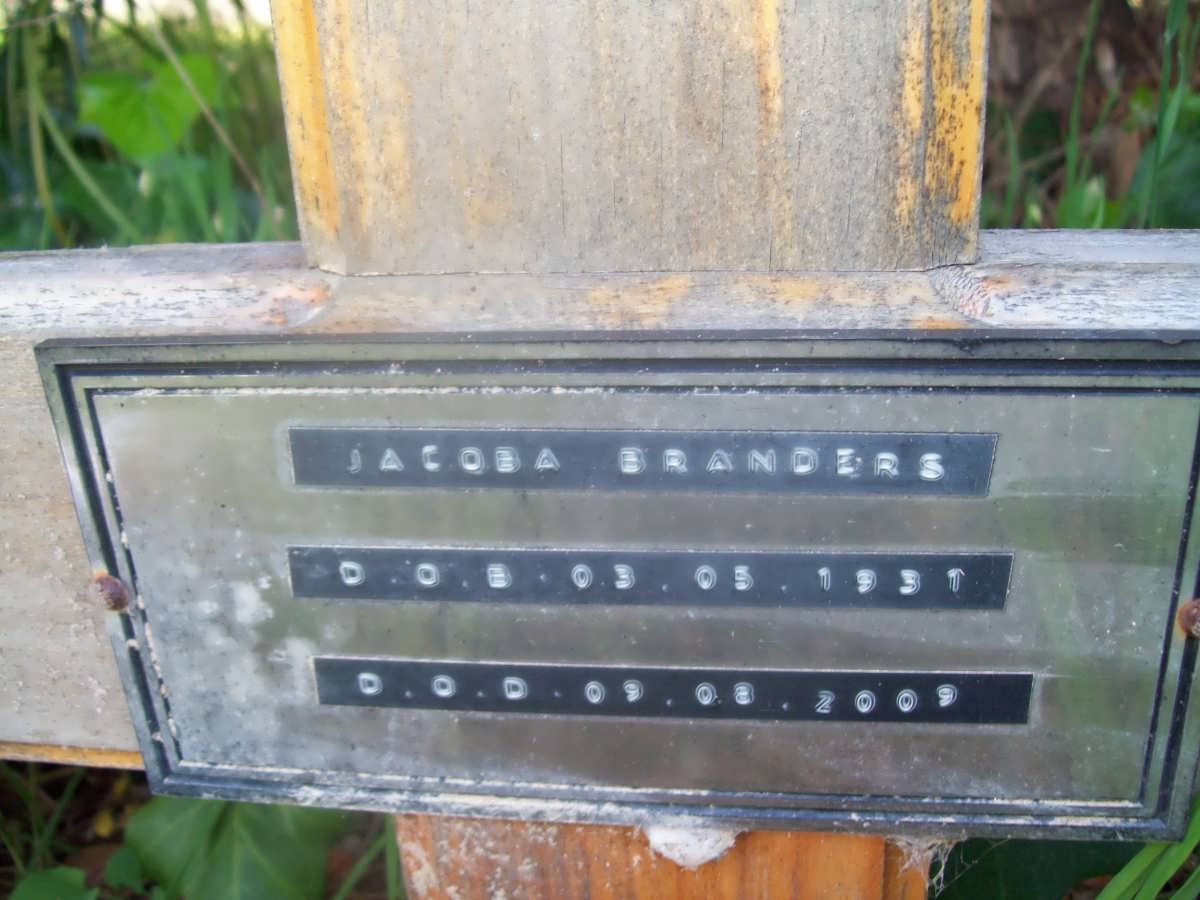 BRANDERS Jacoba 1931-2009