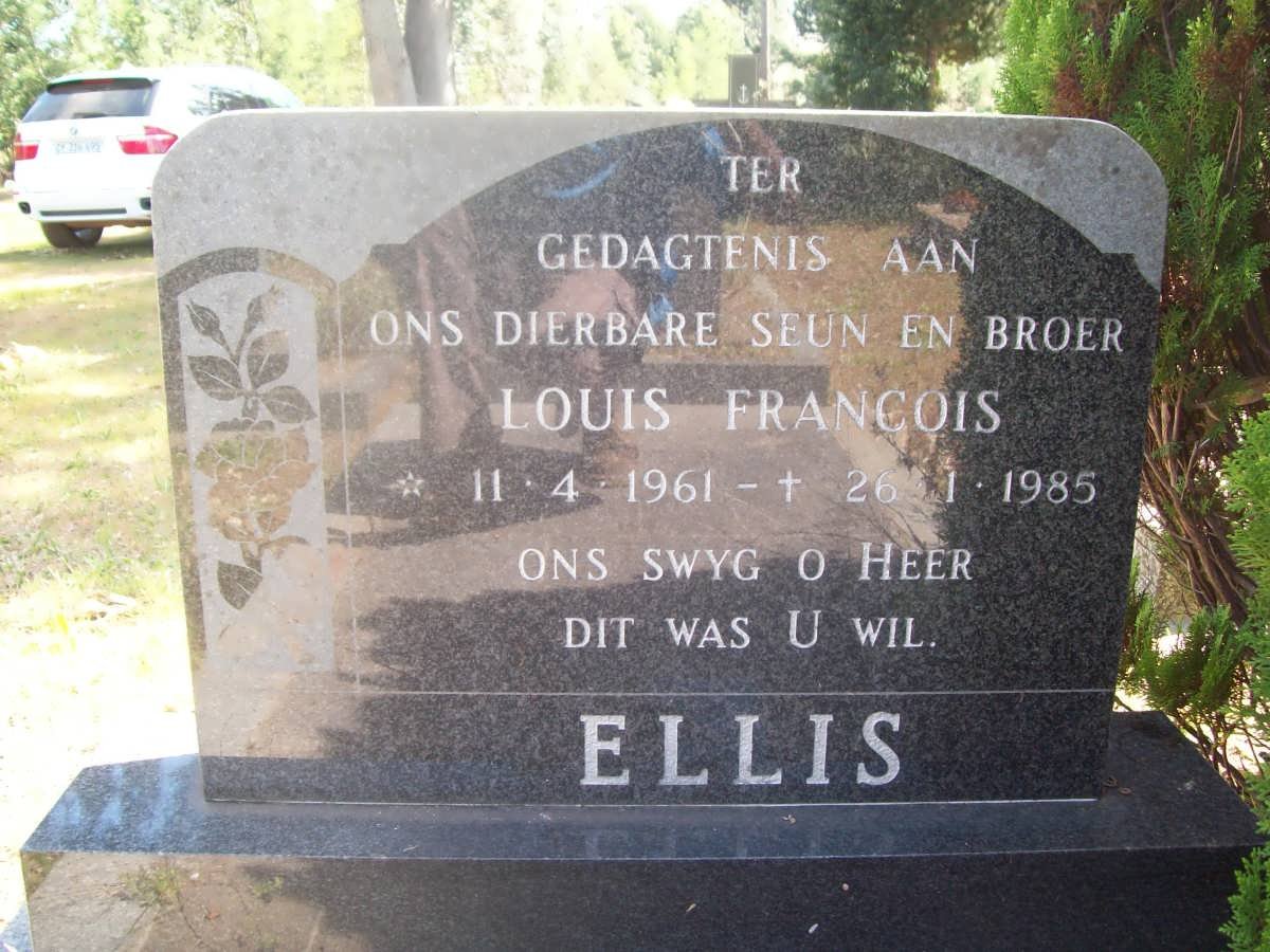ELLIS Louis Francois 1961-1985