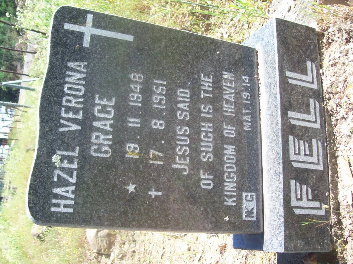 FELL Hazel Verona Grace 1948-1951
