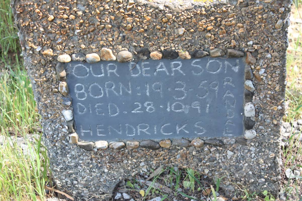 HENDRICKS Randall 1959-1991