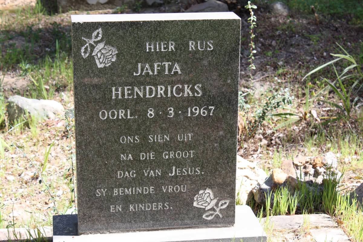 HENDRICKS Jafta -1967