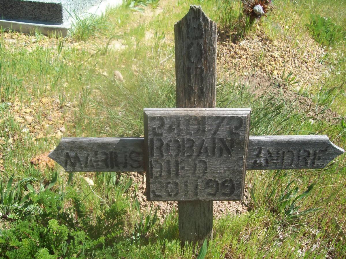 ROBAIN Marius Andre 1972-1999