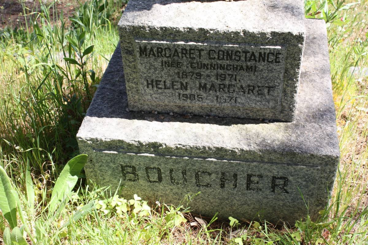 BOUCHER Margaret Constance 1879-1971 :: BOUCHER Helen Margaret 1885-1971
