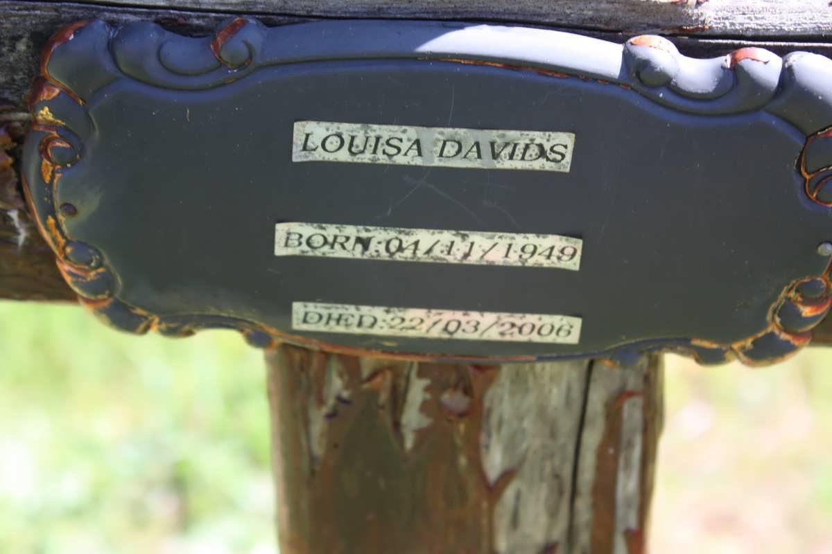 DAVIDS Louisa 1949-2006