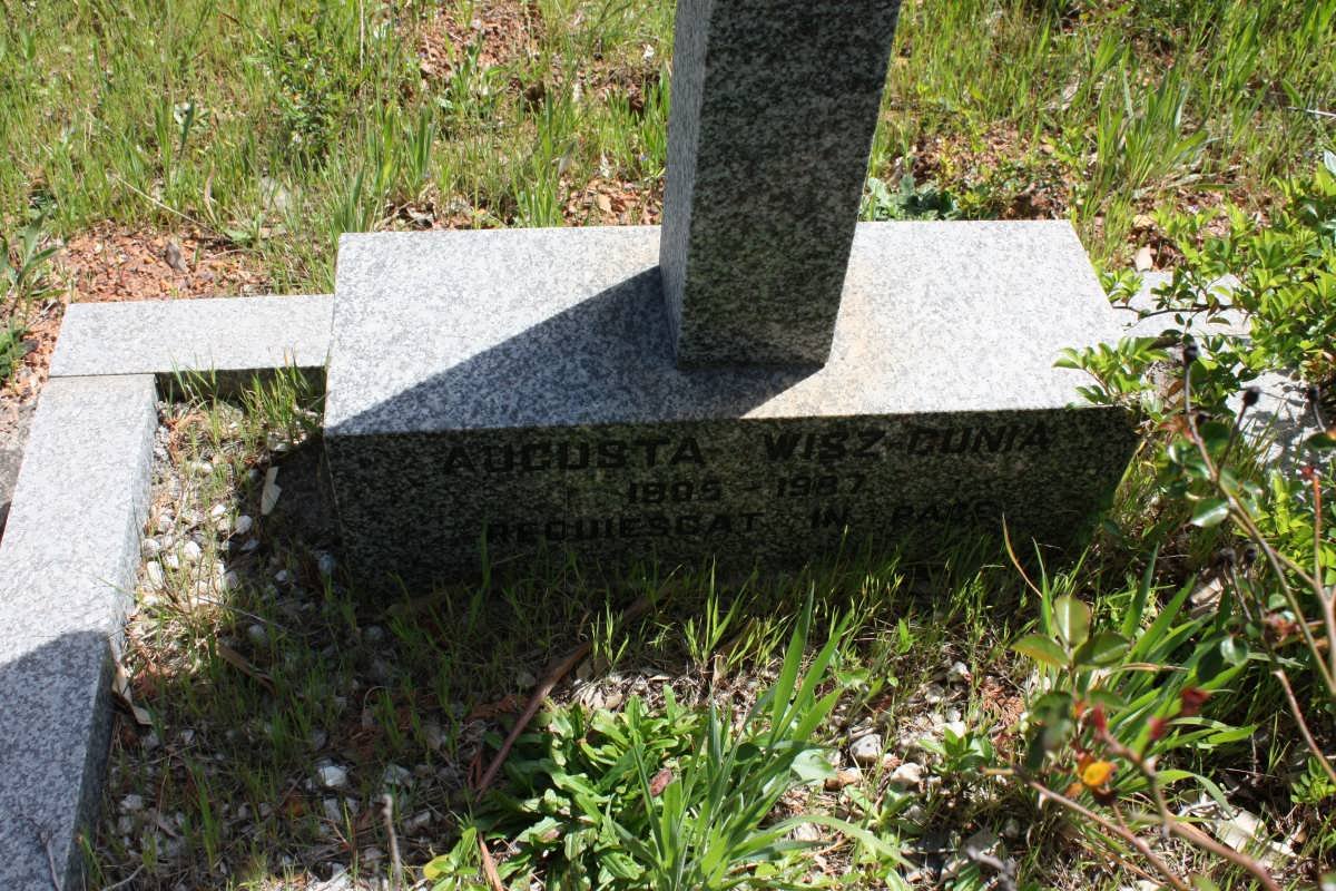 DUNIA Augusta, Wisz 1905-1987