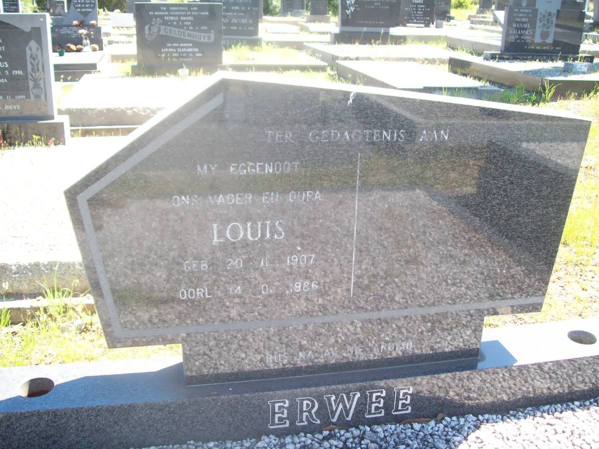 ERWEE Louis 1907-1986