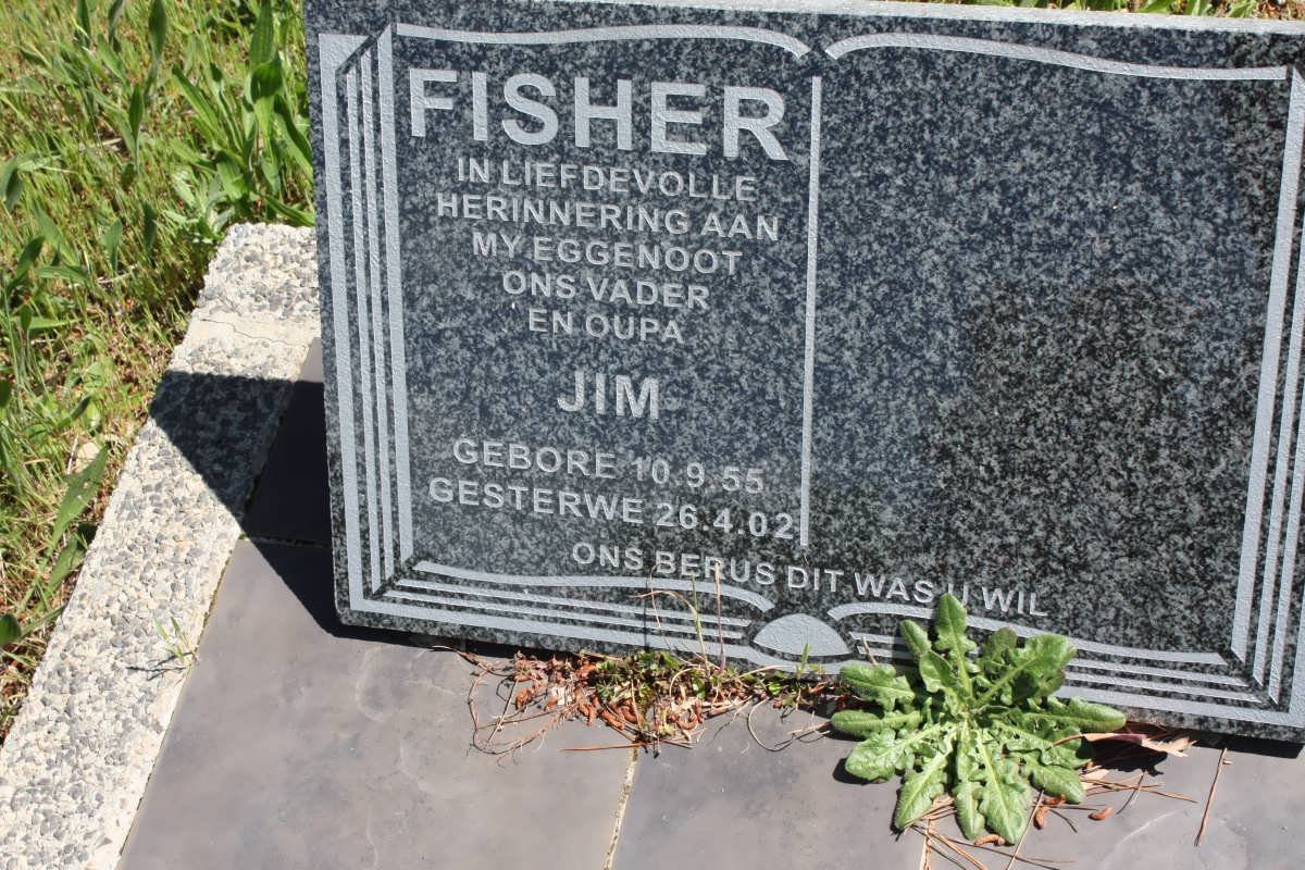 FISHER Jim 1955-2002