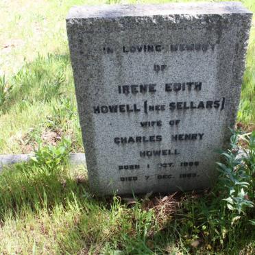 HOWELL Irene Edith nee SELLARS