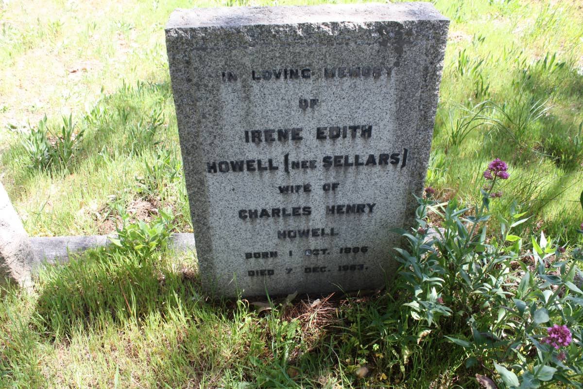 HOWELL Irene Edith nee SELLARS