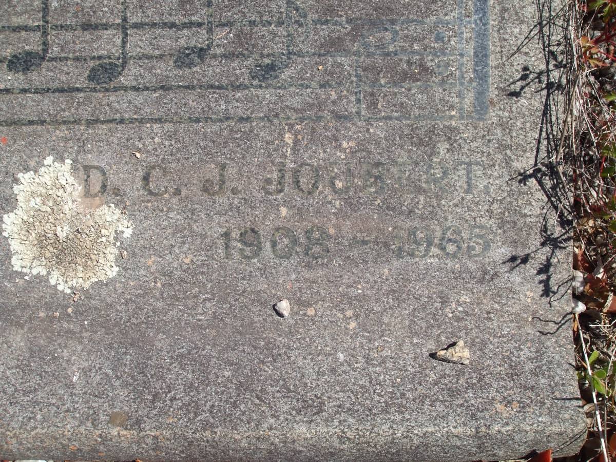 JOUBERT D.C.J. 1908-1965
