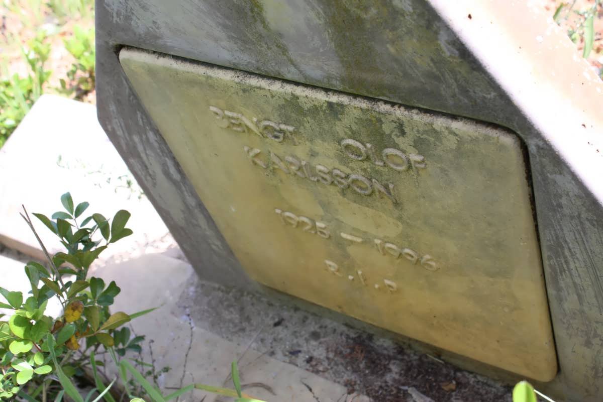 KARLSSON Bengt Olof 1925-1996