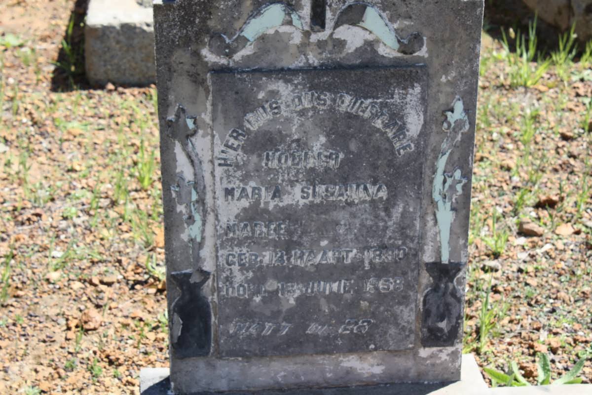 MAREE Maria Susanna 1890-1958