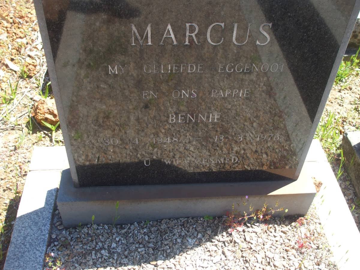 MARCUS Bennie 1948-1976