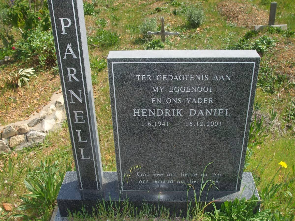 PARNELL Hendrik Daniel 1941-2001