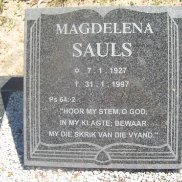 SAULS Magdelena 1927-1997