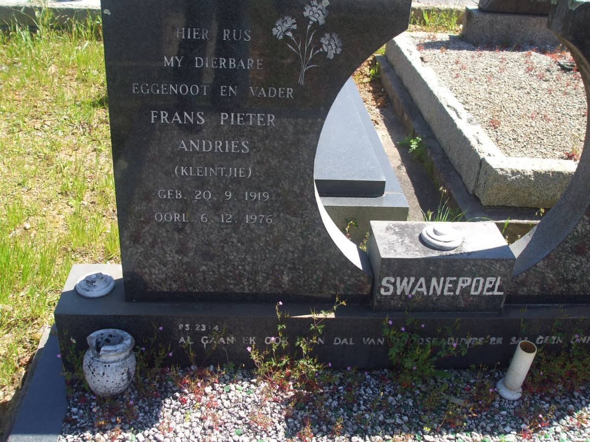 SWANEPOEL Frans Pieter Andries 1919-1976